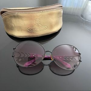 Vivienne Westwood sunglasses purple